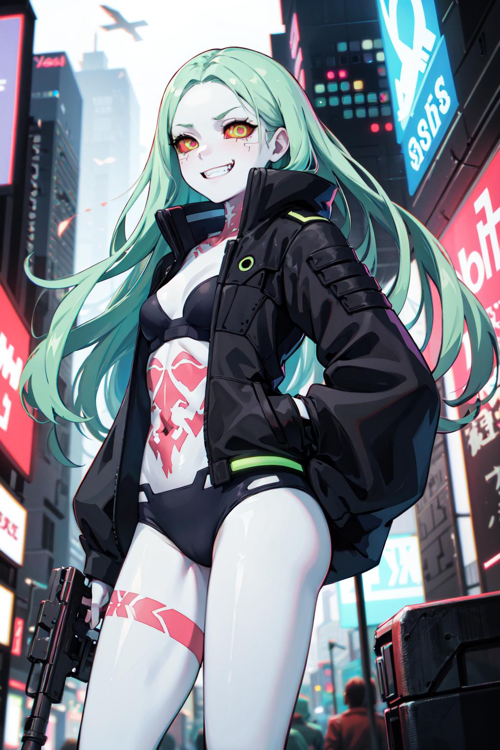 Rebecca | Cyberpunk Edgerunners | Anime